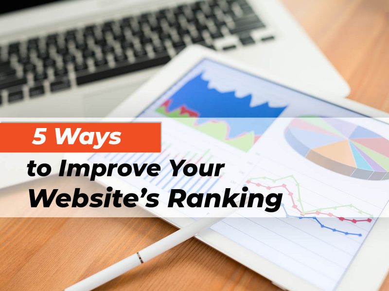 5 Ways to Improve Your Website's Ranking
