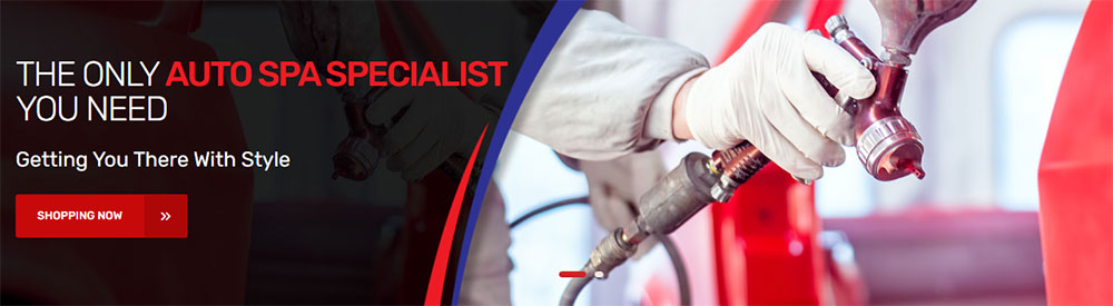 website banner for autocare company