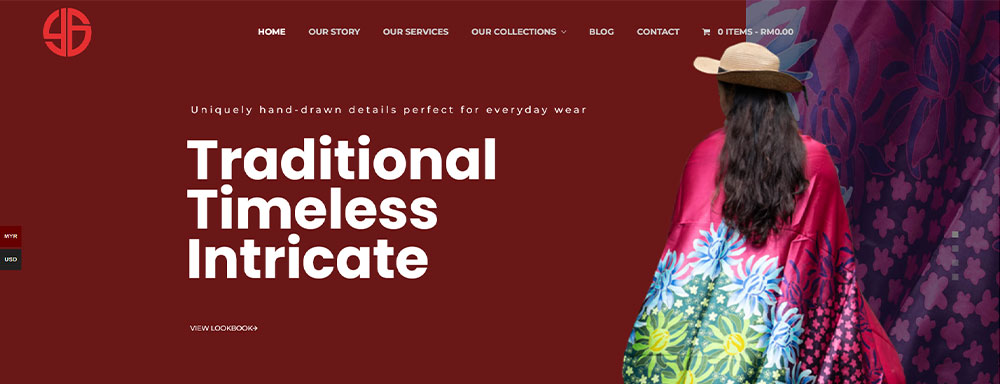 Yingen Batik website