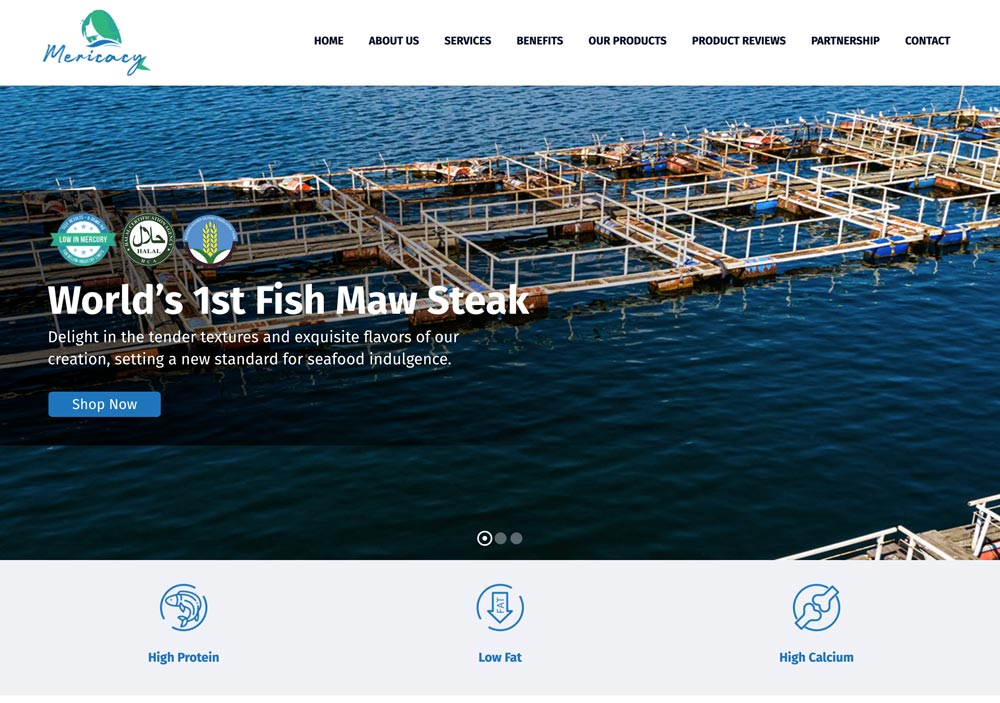 seafood website