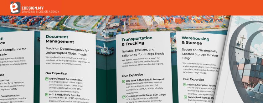 Malaysia Logistics Company Profile Design Guide