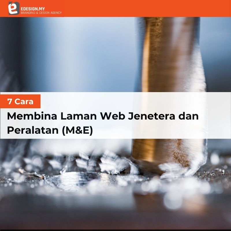7 Cara Membina Laman Web Jentera dan Peralatan (M&E)