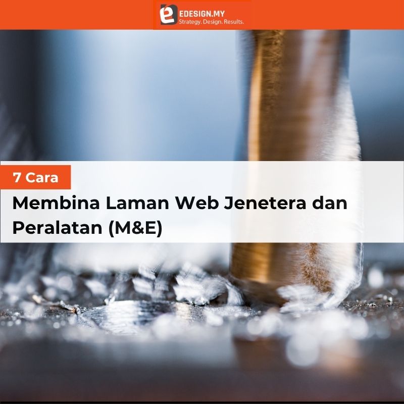 7 Cara Membina Laman Web Jentera dan Peralatan (M&E)