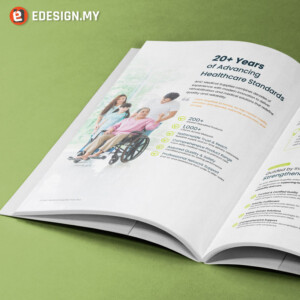 Company profile design created for business meetings, supplier discussions and buyer presentations
