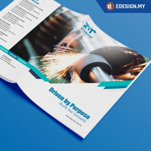 Engineering company profile and website design by eDesign